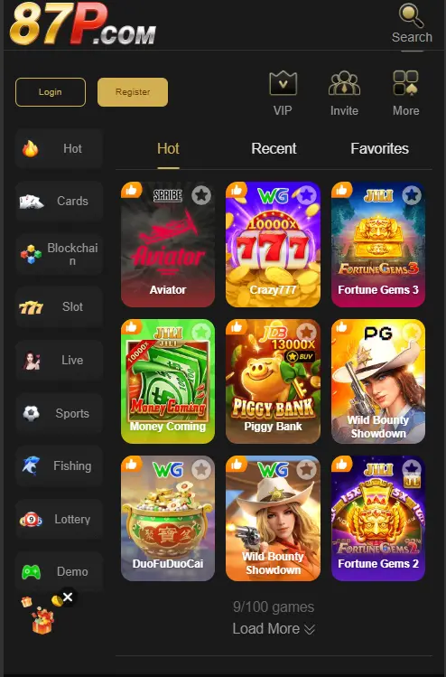 87P Game