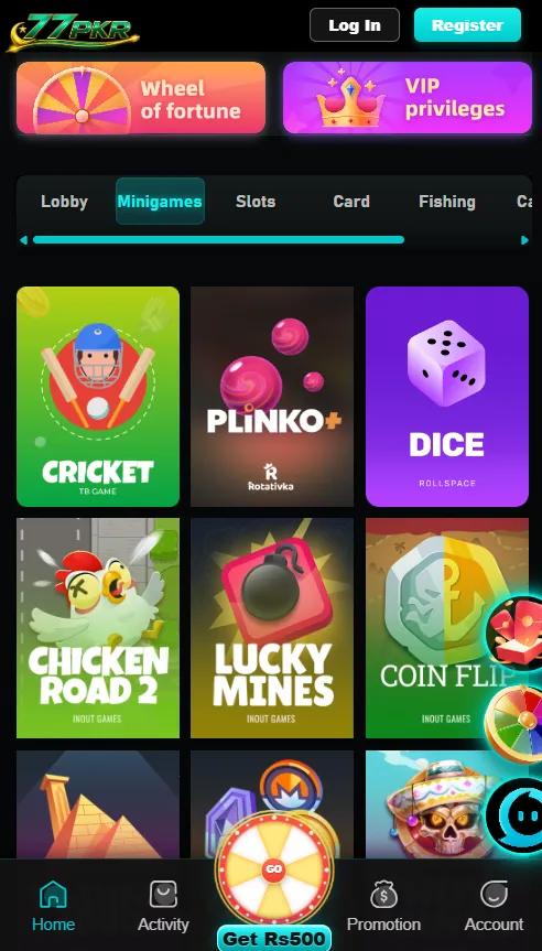77PKR Game