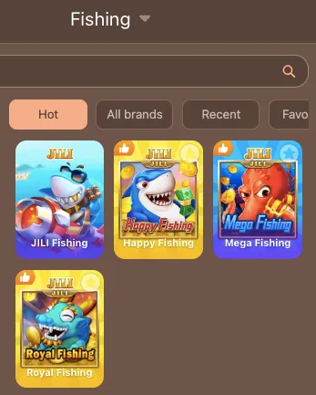 HC 777  fishing game