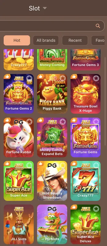 HC 777  Slot games