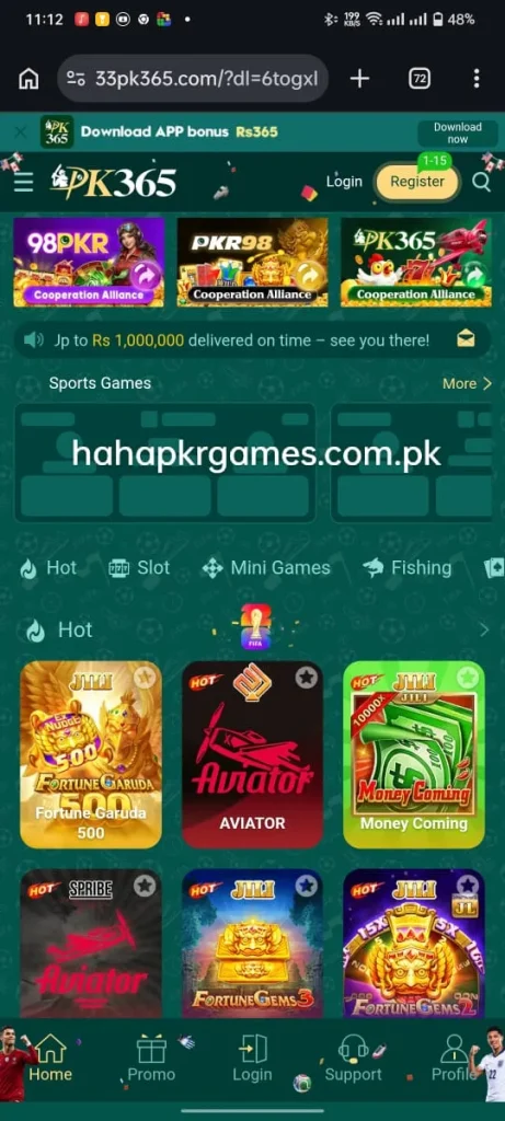 pk 365 game