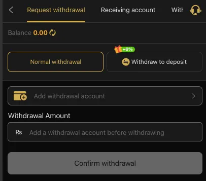 HF786 Game withdrawal process using JazzCash Easypaisa